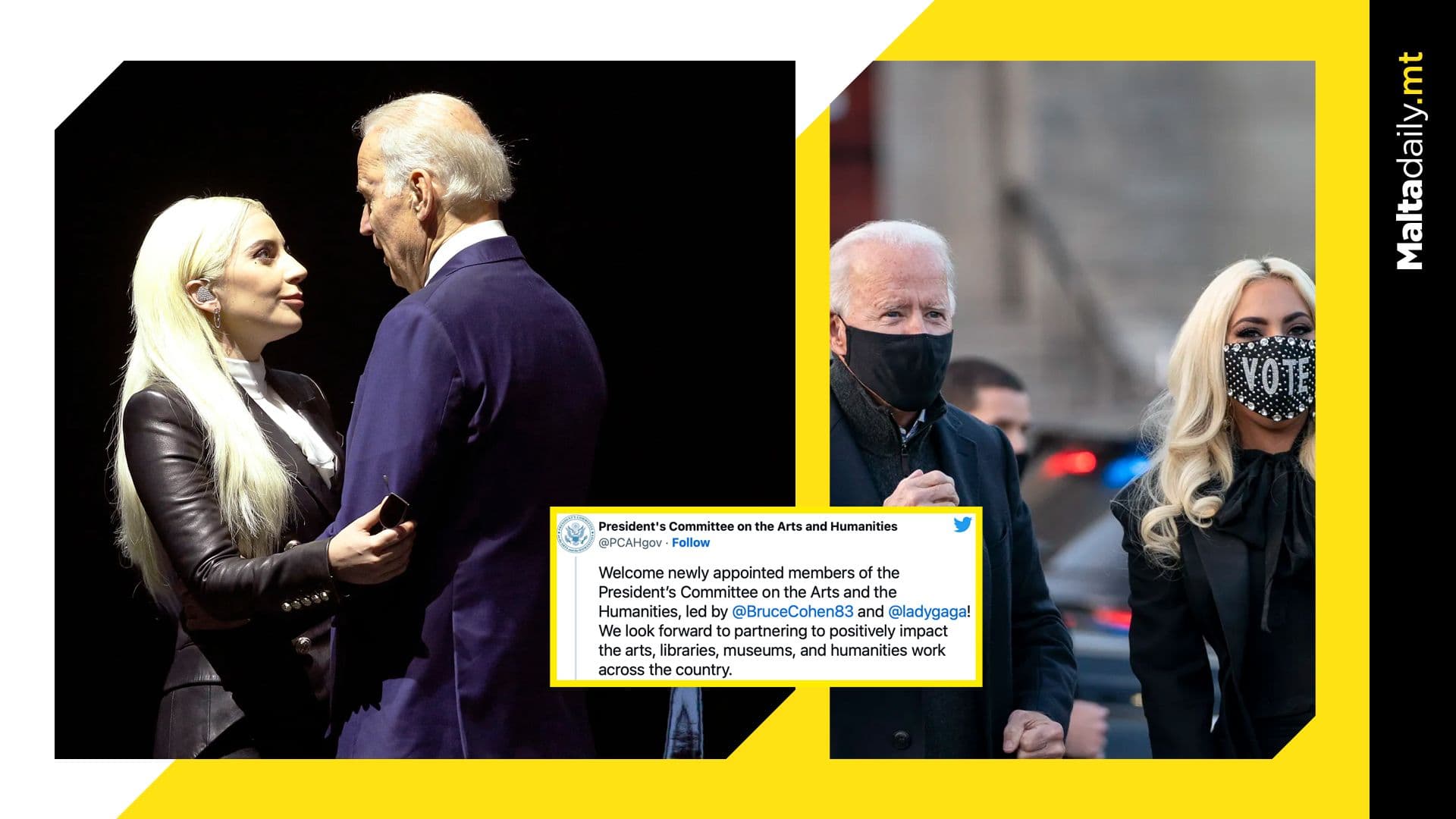 Lady Gaga appointed co-chair of President Joe Biden’s Arts and Humanities Committee