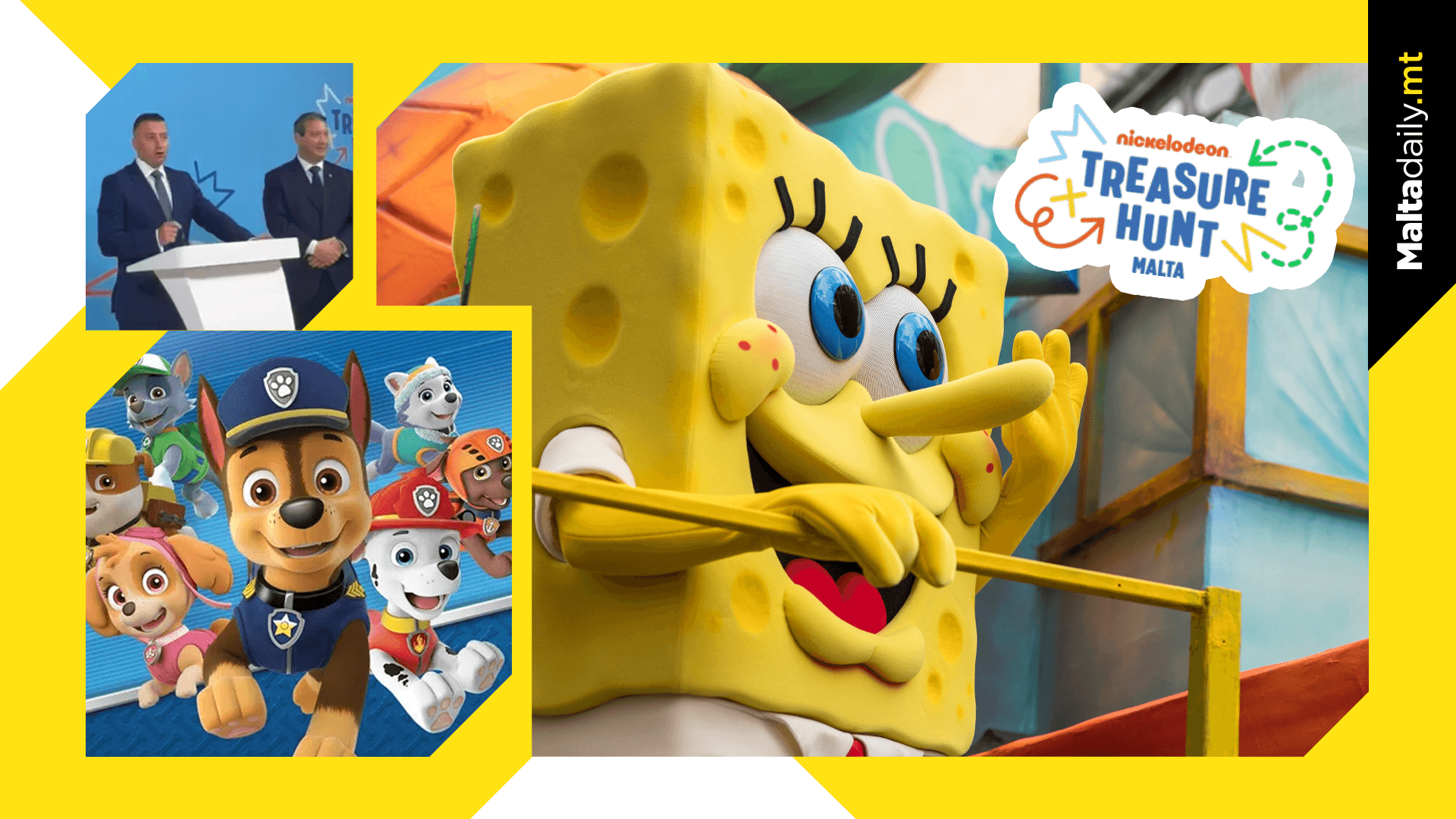 Nickelodeon Treasure Hunt Malta Returns on May 27 & 28