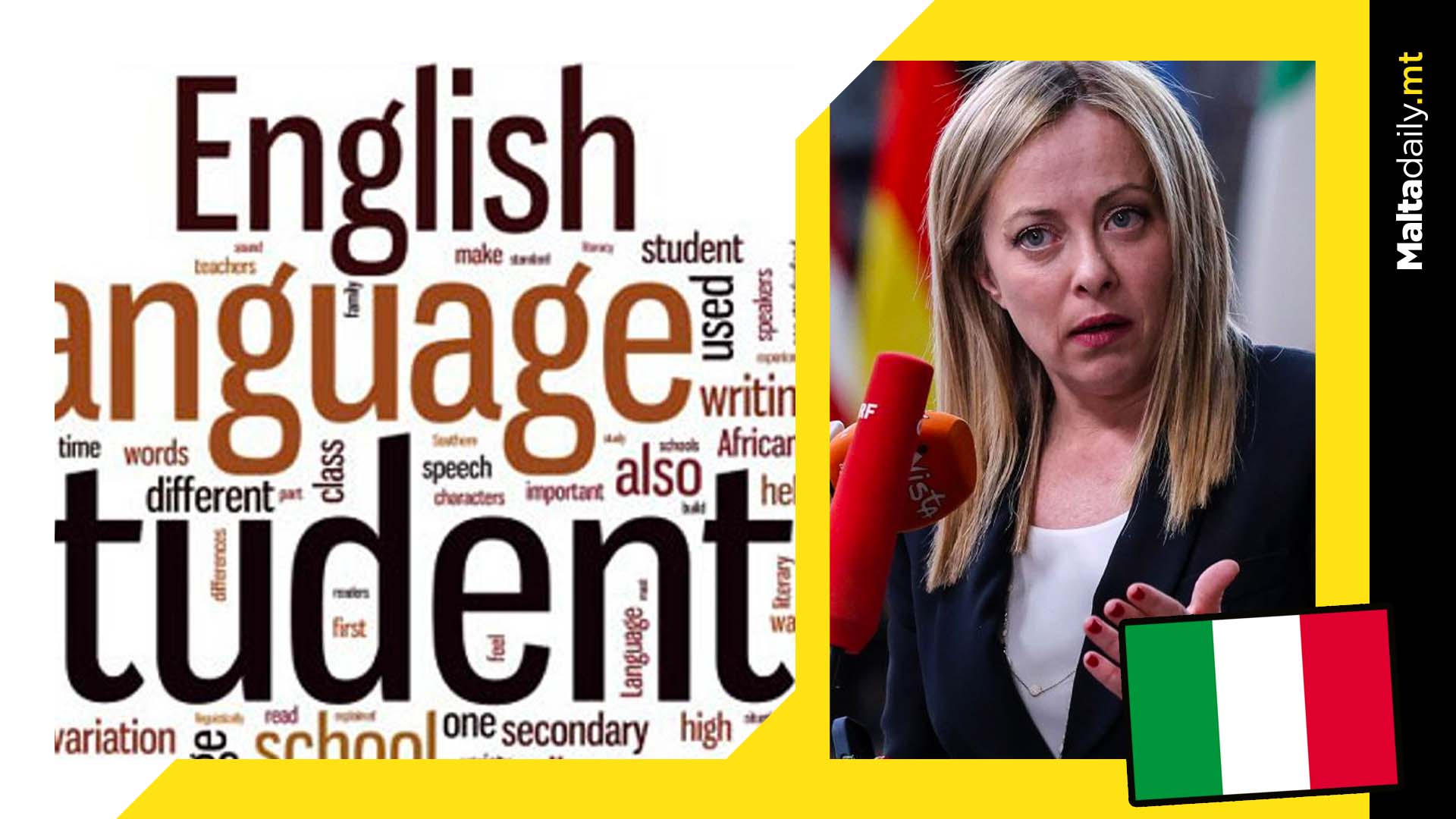 Italy could penalise use of English words in official communications