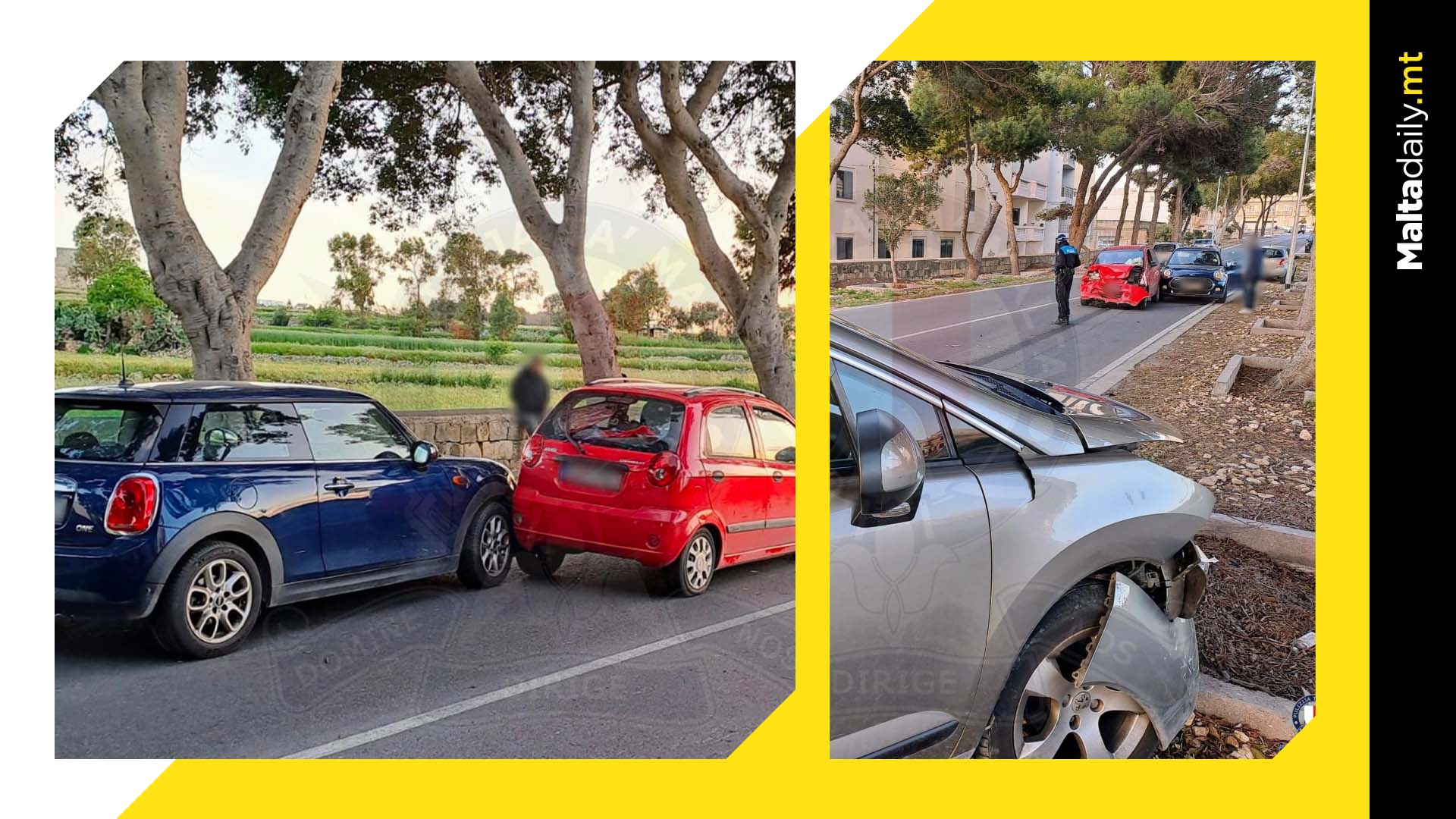 Woman and 7 year old grievously injured after Żejtun crash