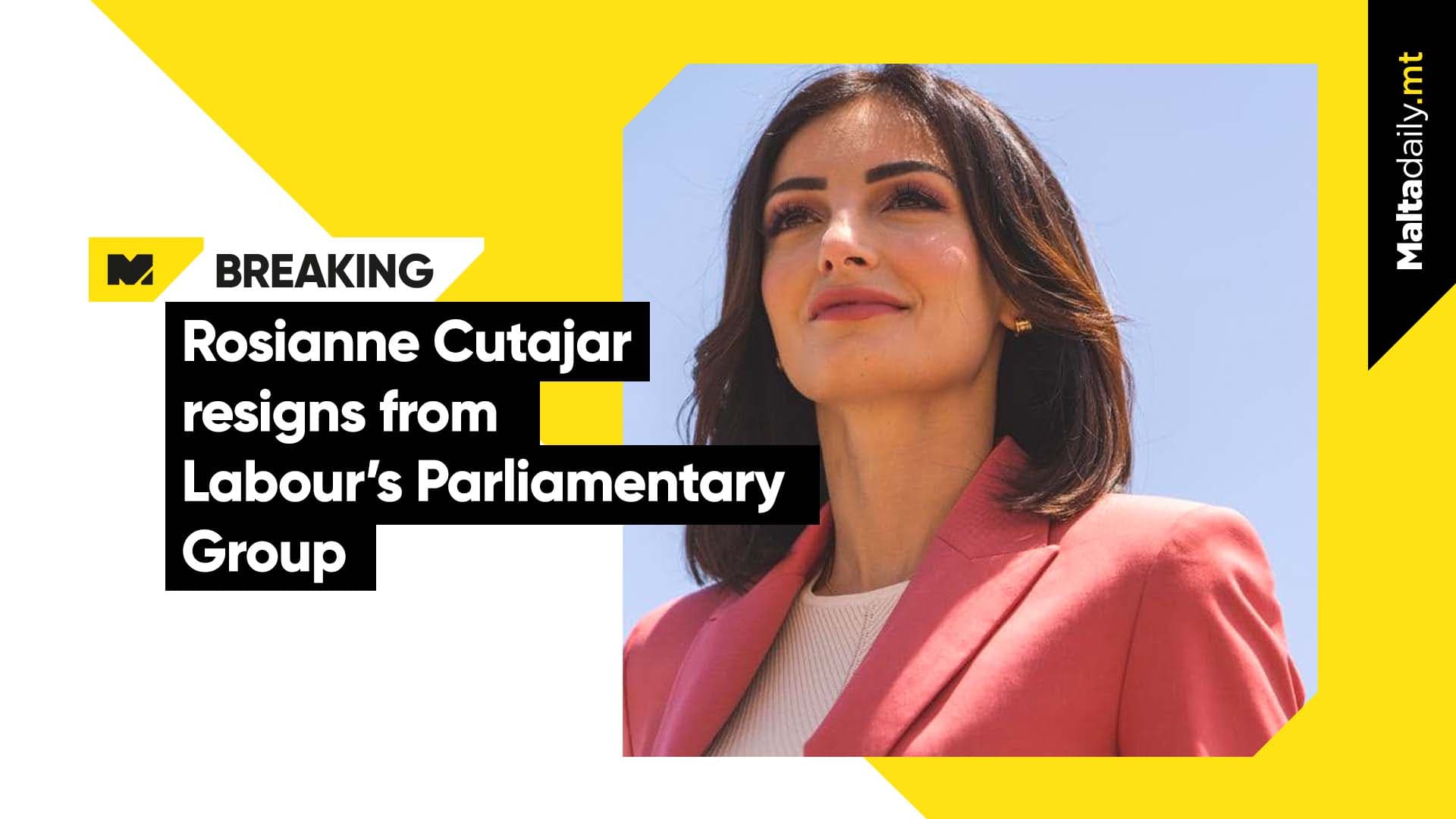 Rosianne Cutajar resigns from Labour’s Parliamentary Group