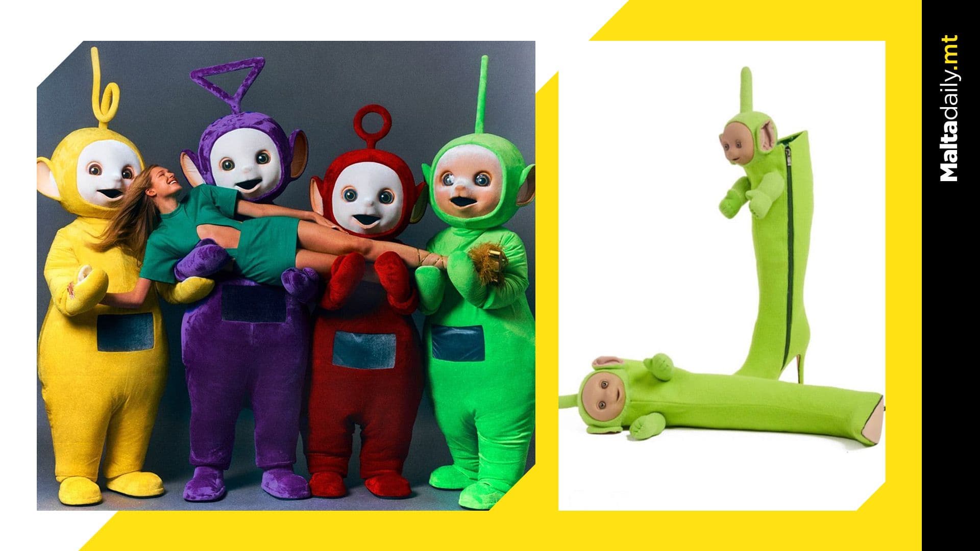 ‘Teletubby boots’ costing €2350 launched by British designer Christian Cowan