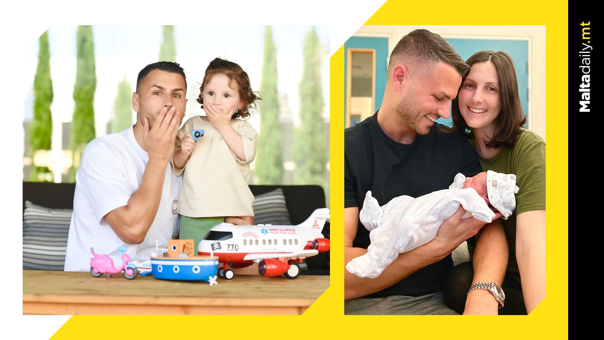 Ben Camille & Xtina welcome baby Jamie into the world