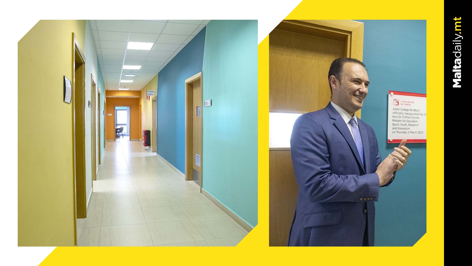 Two storey renovation for Ġan Franġisk Abela college inaugurated