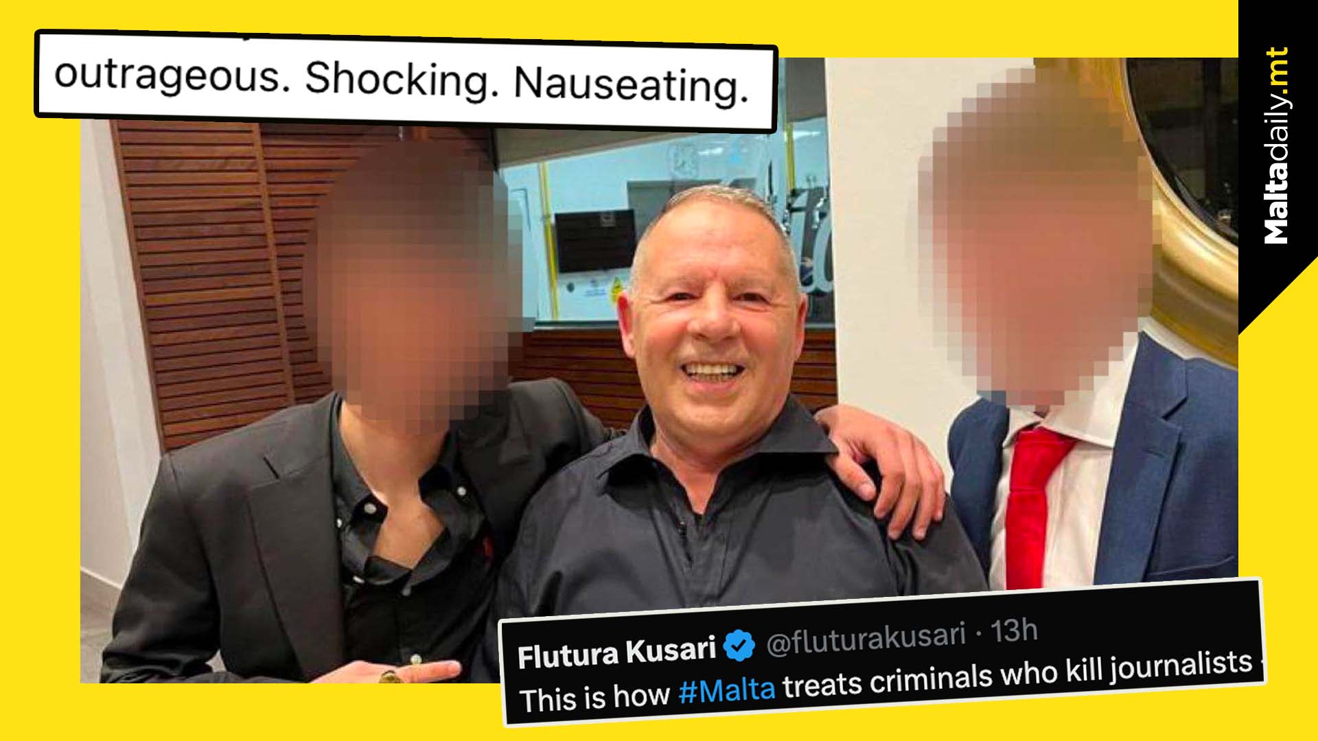 Degiorgio party image condemned at European level by Anti-SLAPP