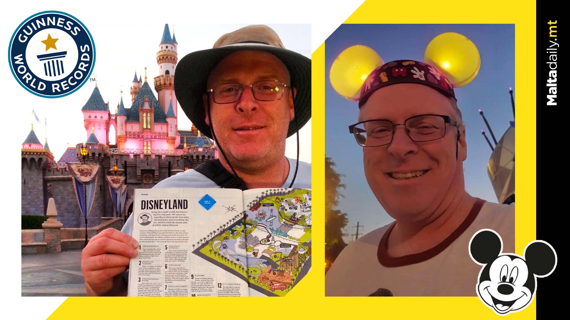 Man breaks world record for visiting Disneyland up to 3000 times