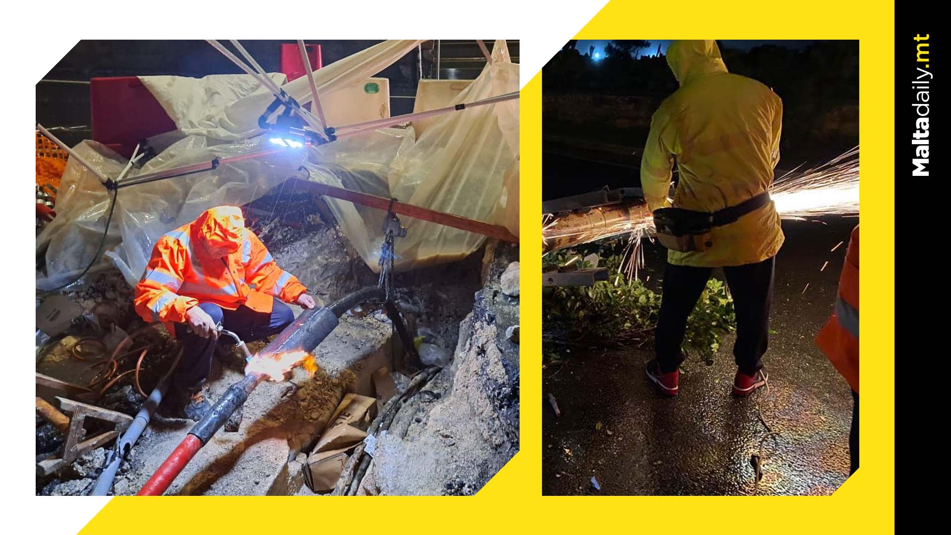 Enemalta address over 700 reports of images due to storm Helios