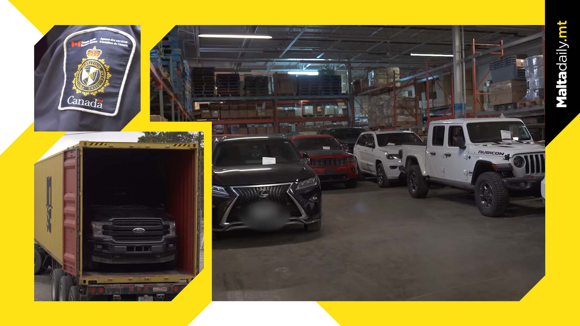 Stolen Toronto cars worth millions somehow end up in Malta