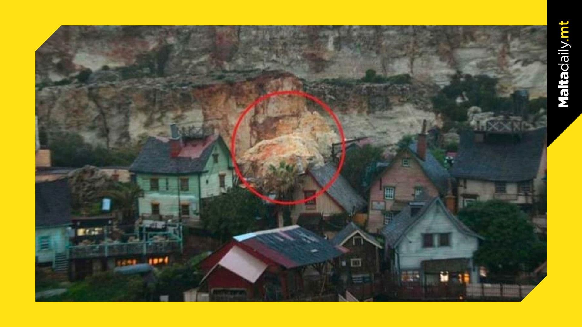 Popeye Village closed after large boulder falls onto park site on Thursday