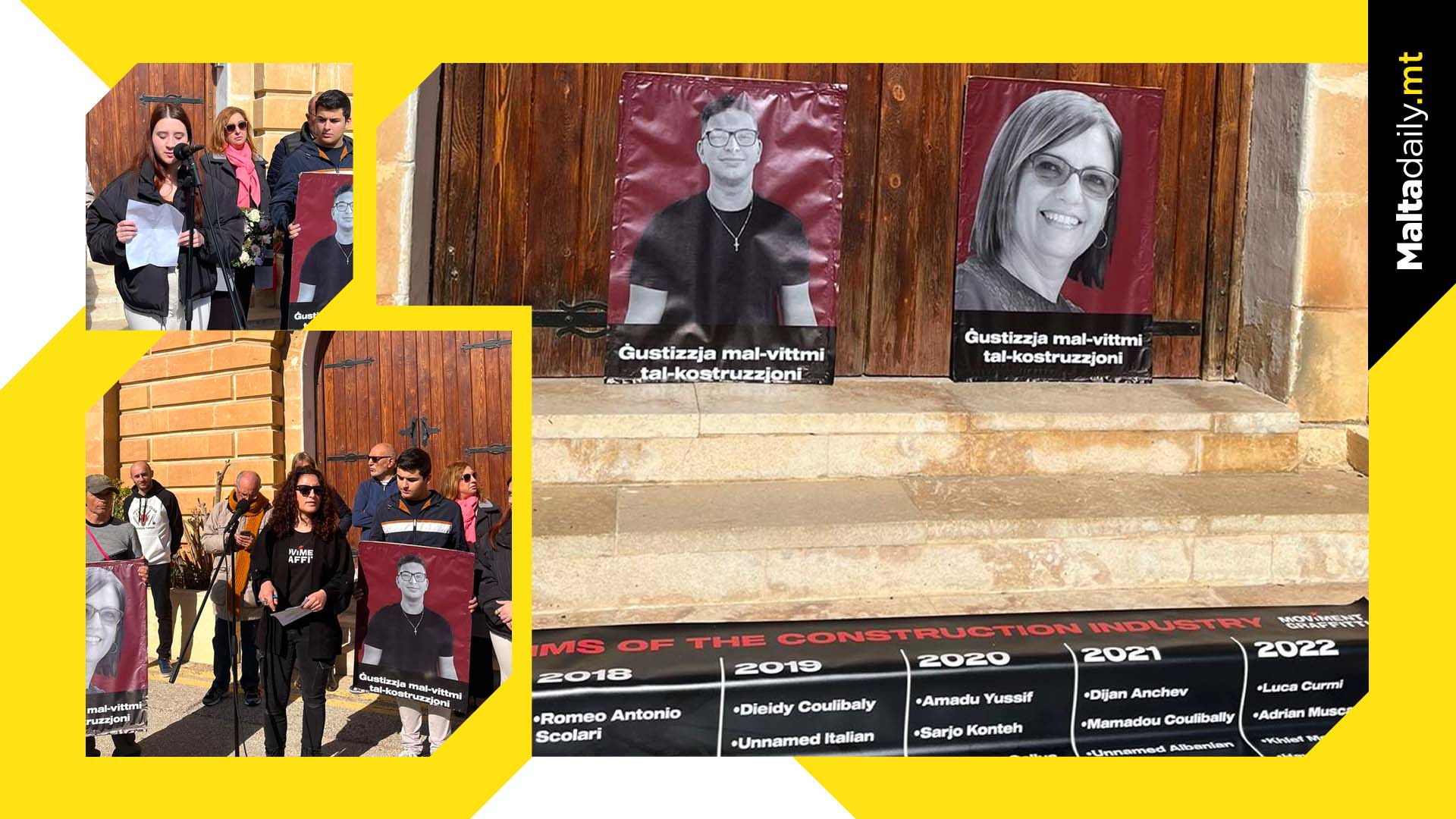 Vigil for Jean Paul Sofia commemorates victims of construction