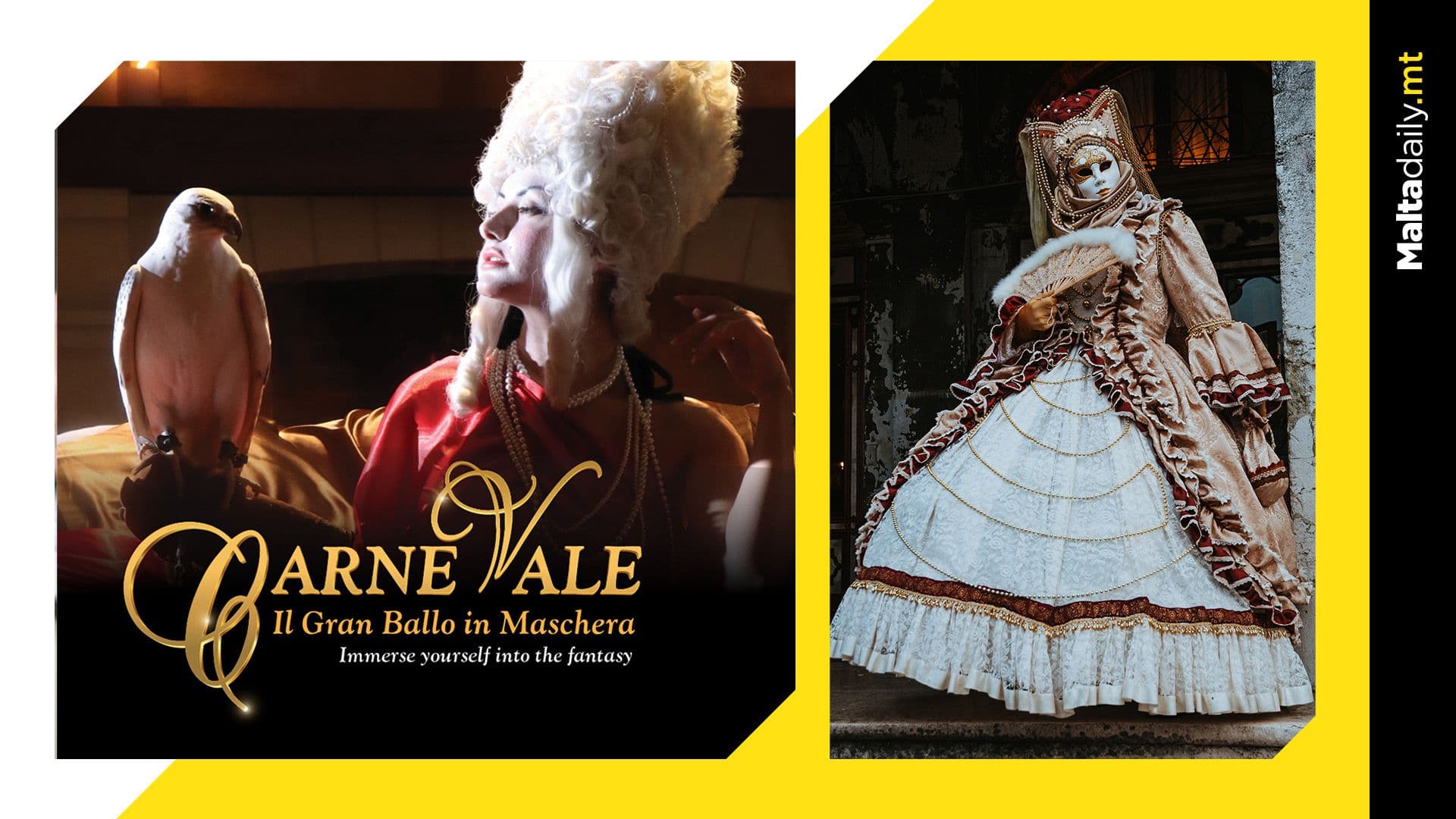 Celebrate Carnival in style with a grand Venice-inspired ball at Valletta’s iconic MCC