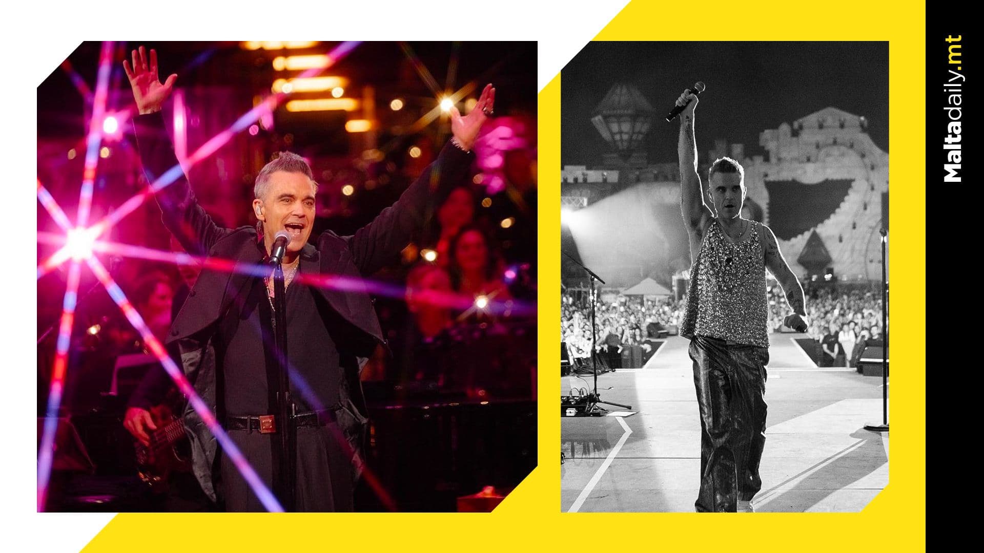 IT’S OFFICIAL! Legendary artist Robbie Williams coming to Malta for massive concert