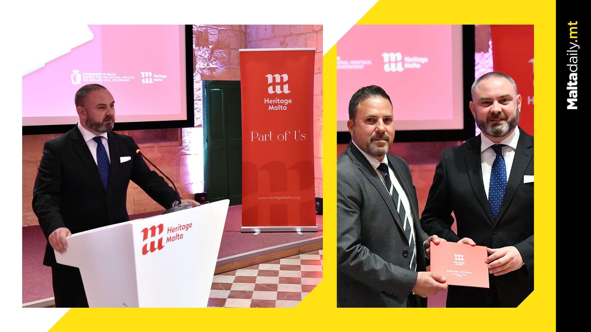 Heritage Malta events calendar with over 70 events launched for the first six months of 2023