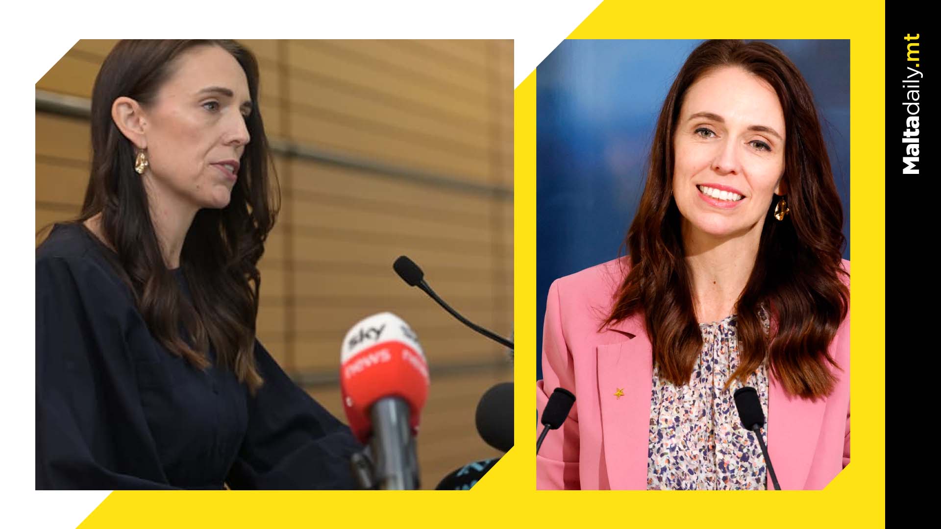 New Zealand Prime Minister Jacinda Ardern announces resignation