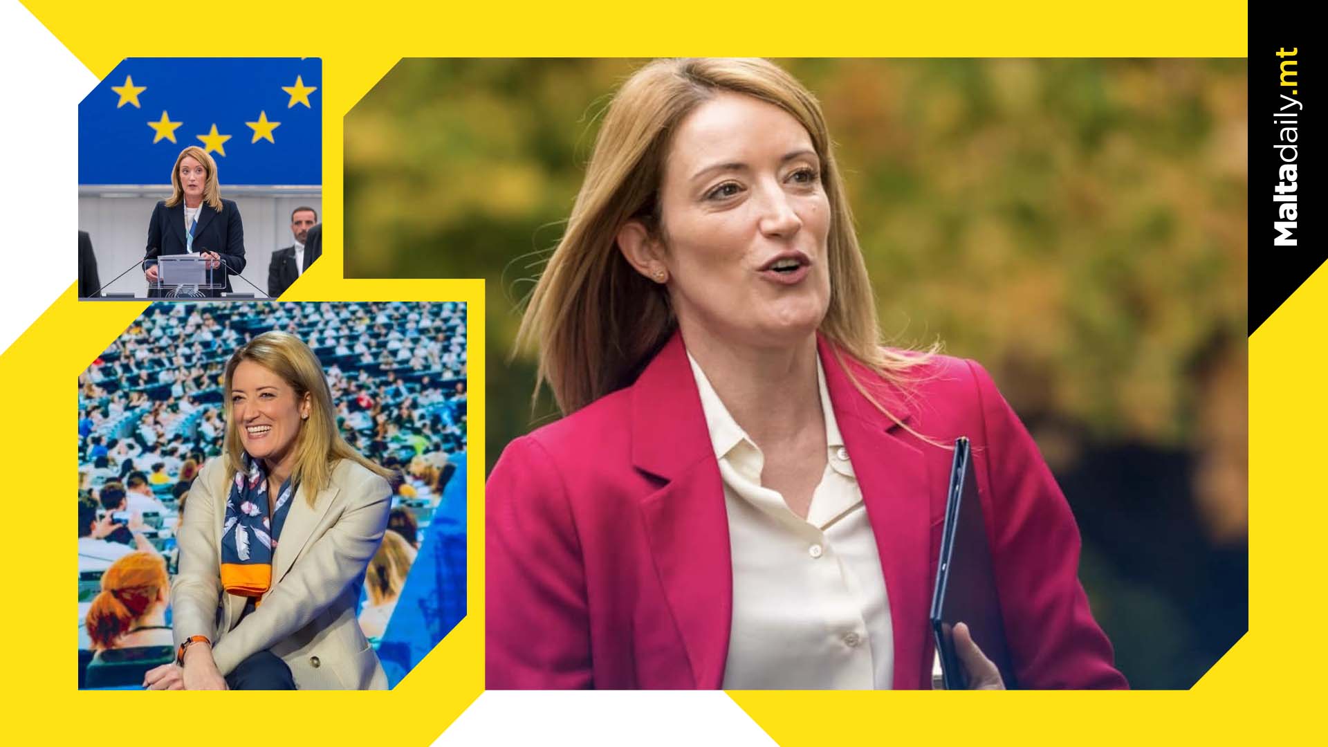 Happy 44th birthday EU President Roberta Metsola!