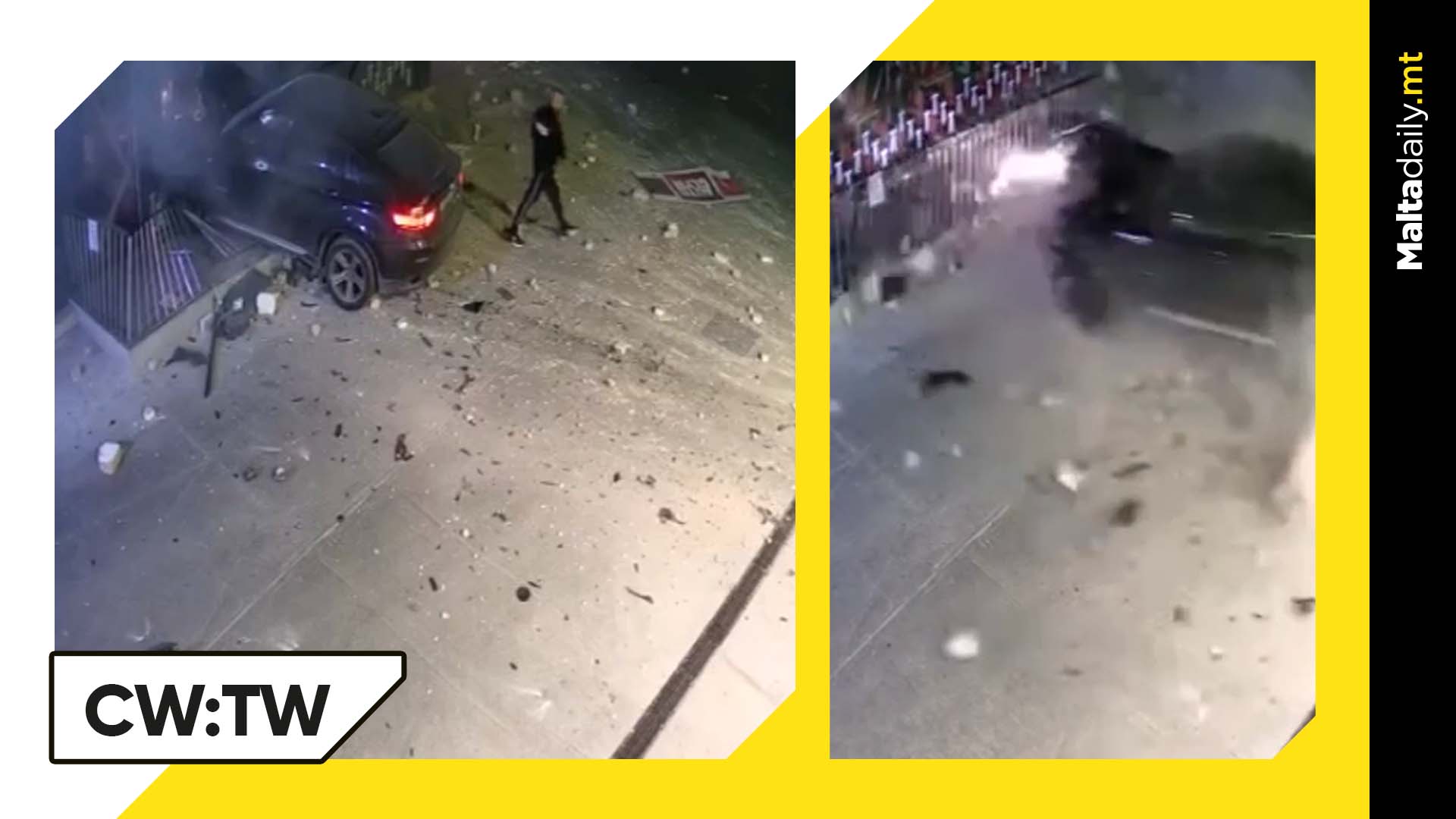 Driver was on cocaine and threw stones at the victim, witnesses say