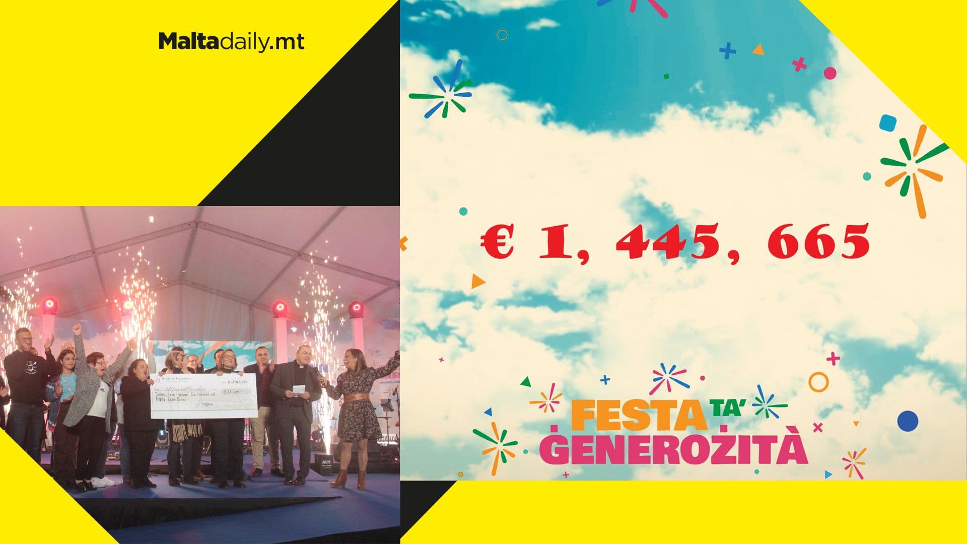 Over €1.4 million collected in annual Dar tal-Providenza fundraiser event