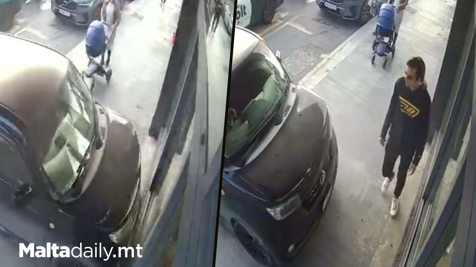 Car Drives Into Busy Bee Sliema Outlet