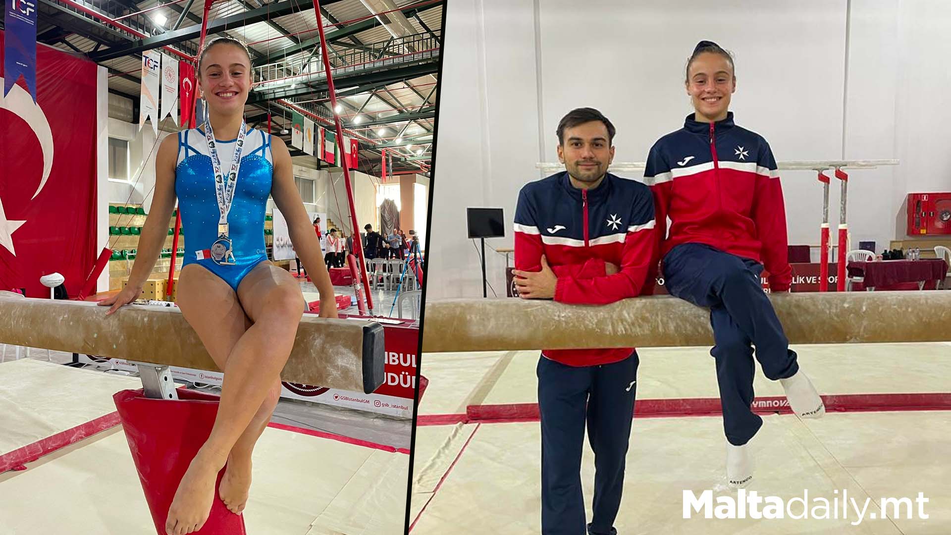 Silver Medal For Maltese At 6th Mediterranean Artistic Gymnastics Championships