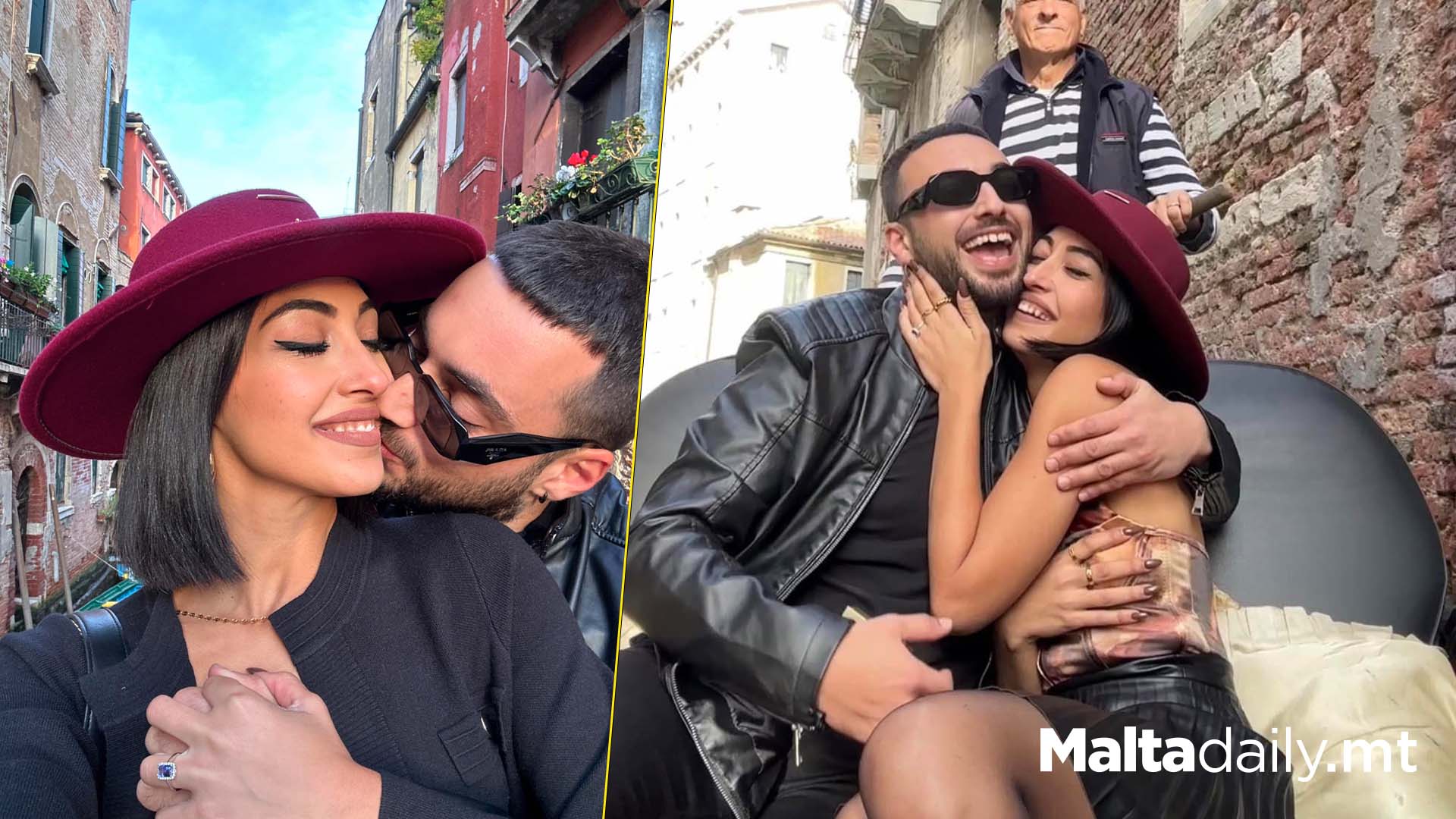 Abigail Vick’s Adorable Engagement On Venetian Gondola