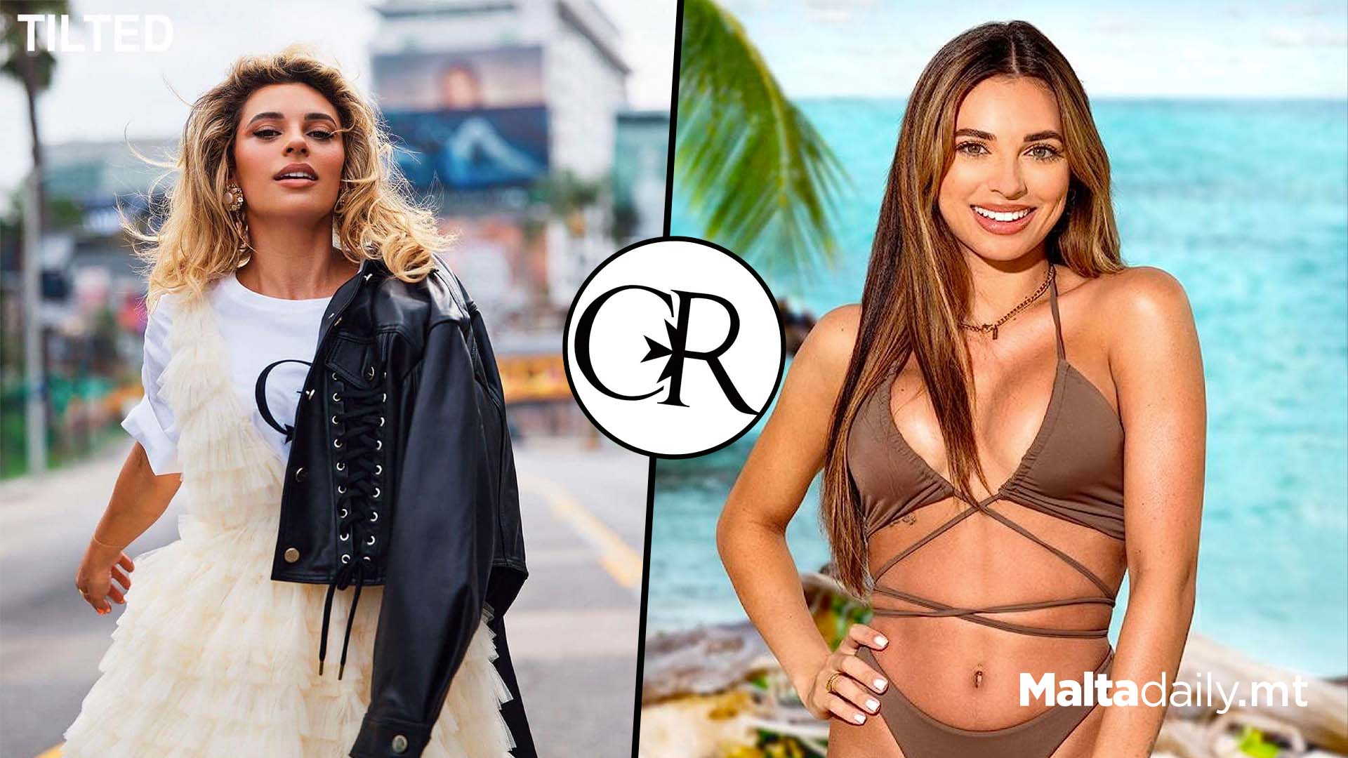 Too Hot To Handle Star Wears Charles&Ron T-Shirt And Dress