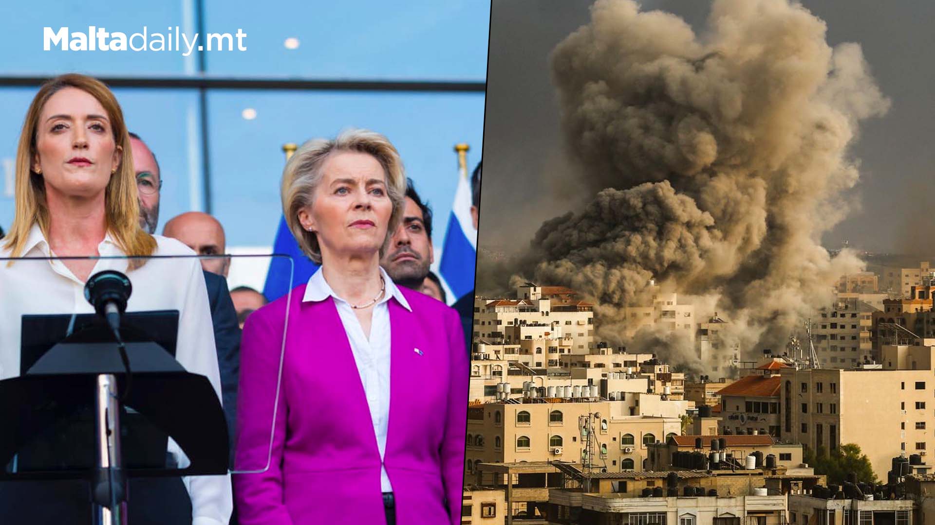 Roberta Metsola & Ursula Von Der Leyen To Visit Israel
