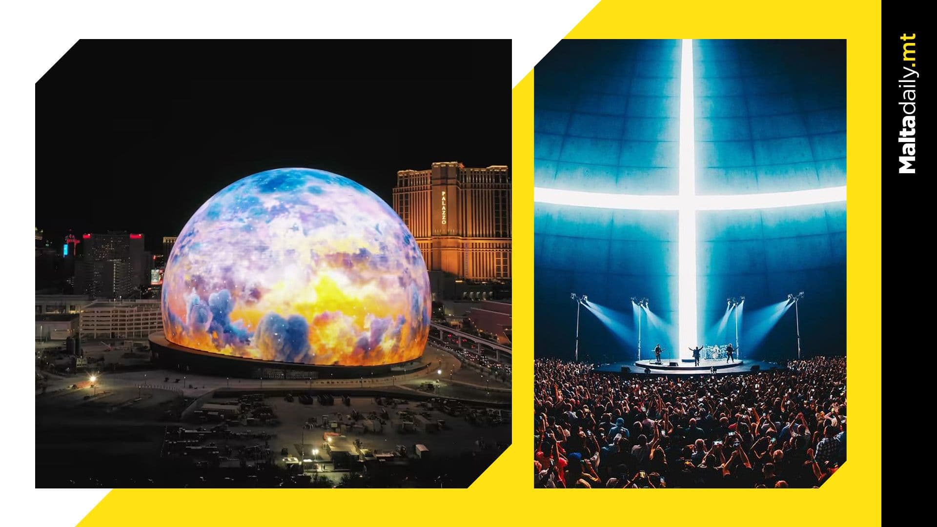 Las Vegas Sphere Hosts First Jaw-Dropping Show With U2