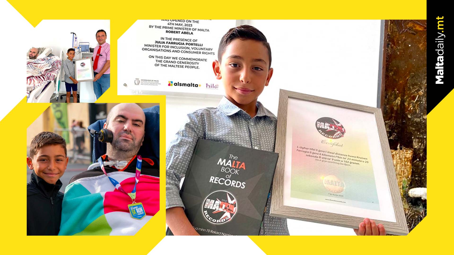 Kruiven Breaks Record For Longest Distance By Youngest Boy