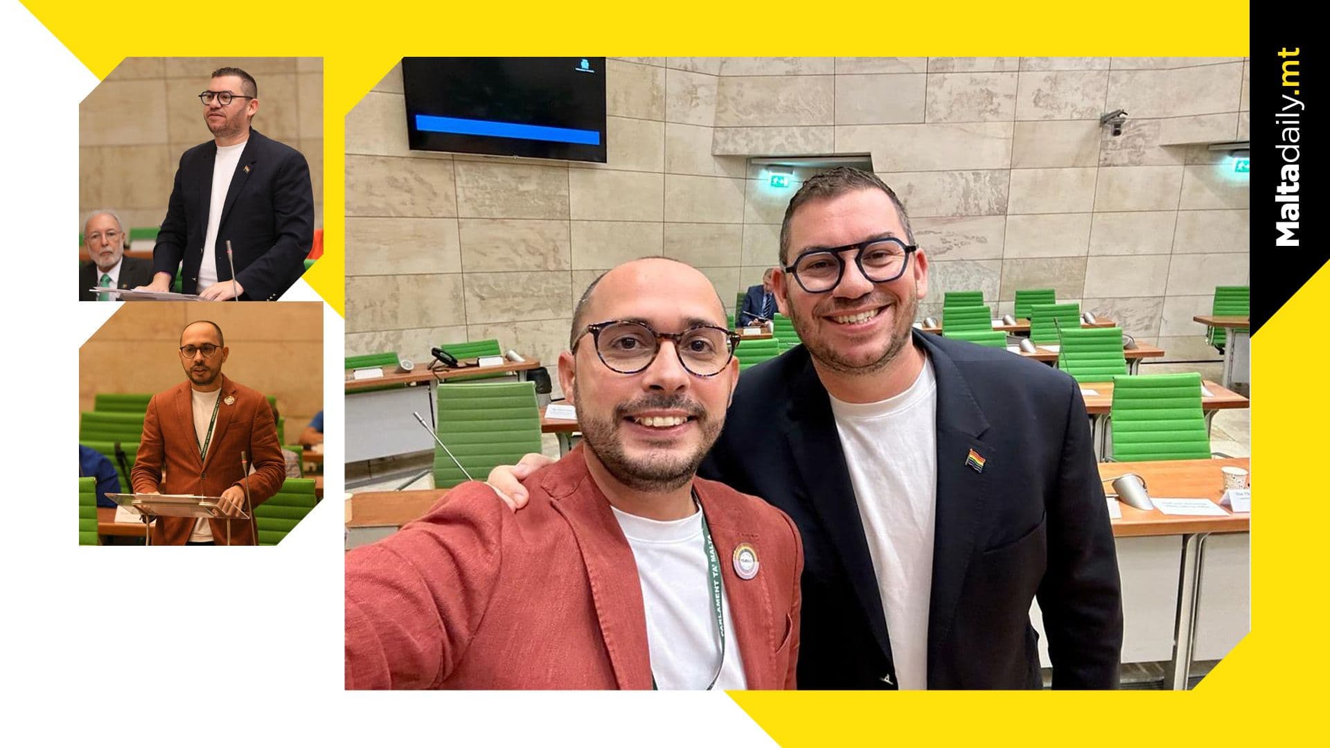 First Gay Couple To Deliver Speech In Maltese Parliament