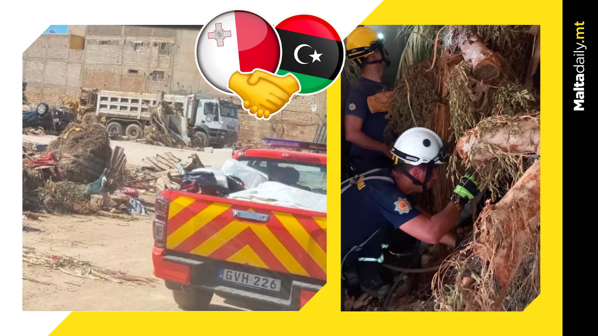 CPD & AFM Rescue Team Begin Work In Libya