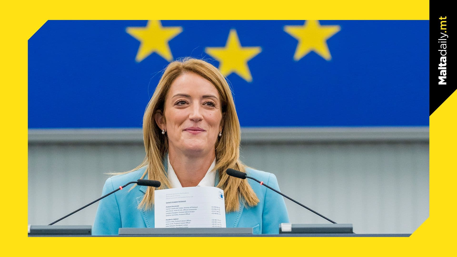 Roberta Metsola Among Time Magazine’s Top World Leaders