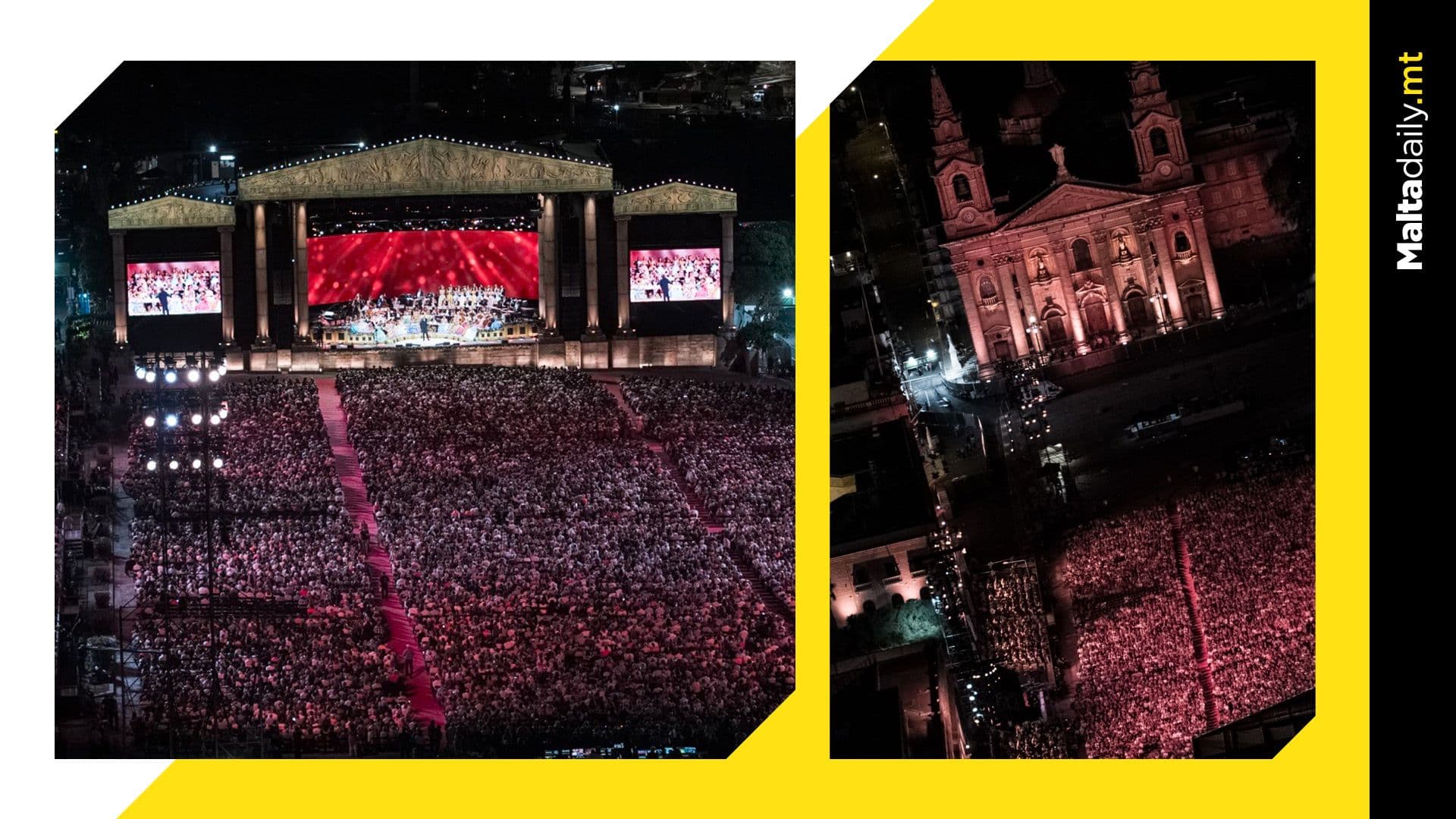 14,000 People Watched André Rieu’s First Performance in Malta