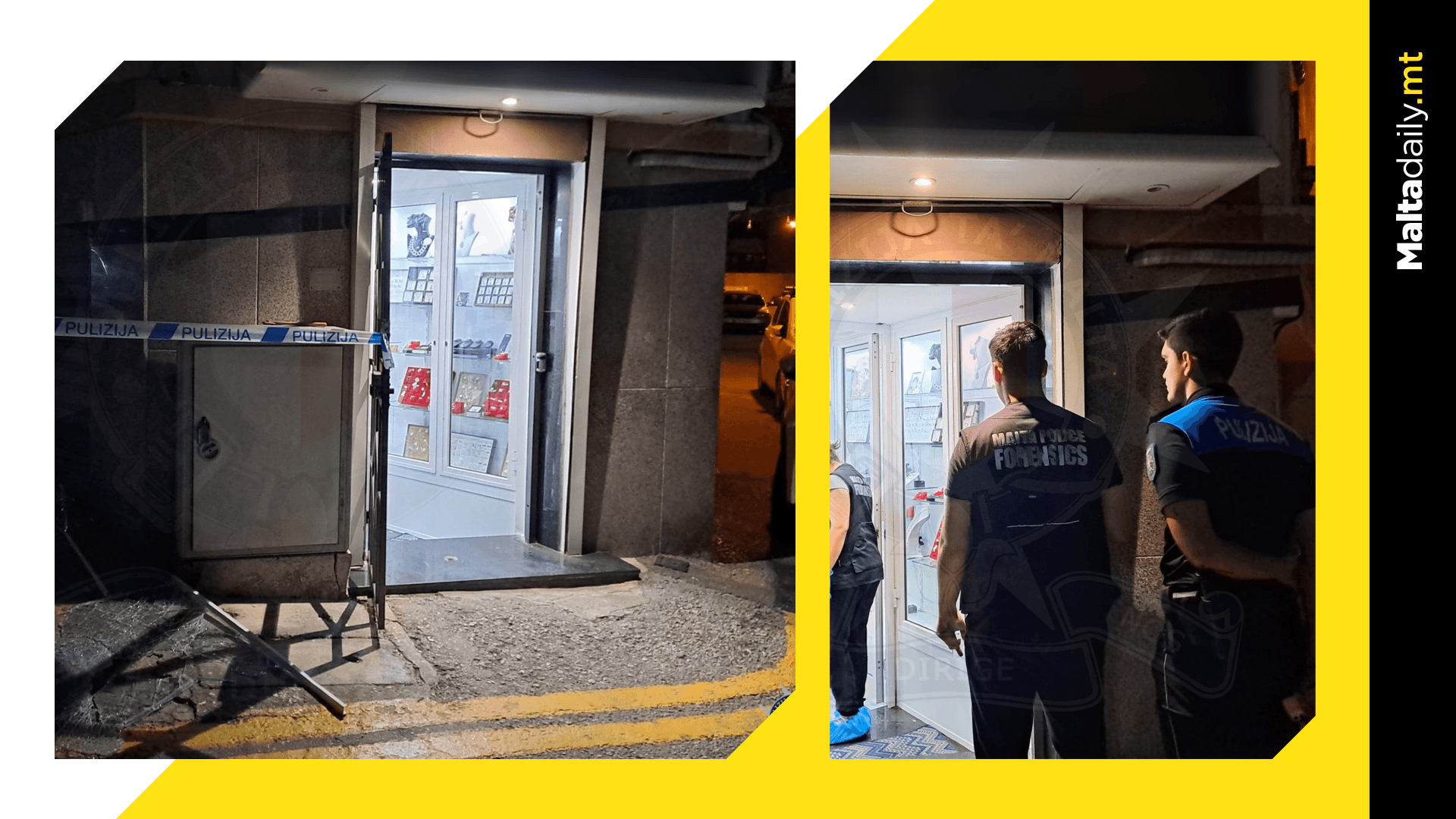 Three Arrested In Connection To Zurrieq Jeweller Theft