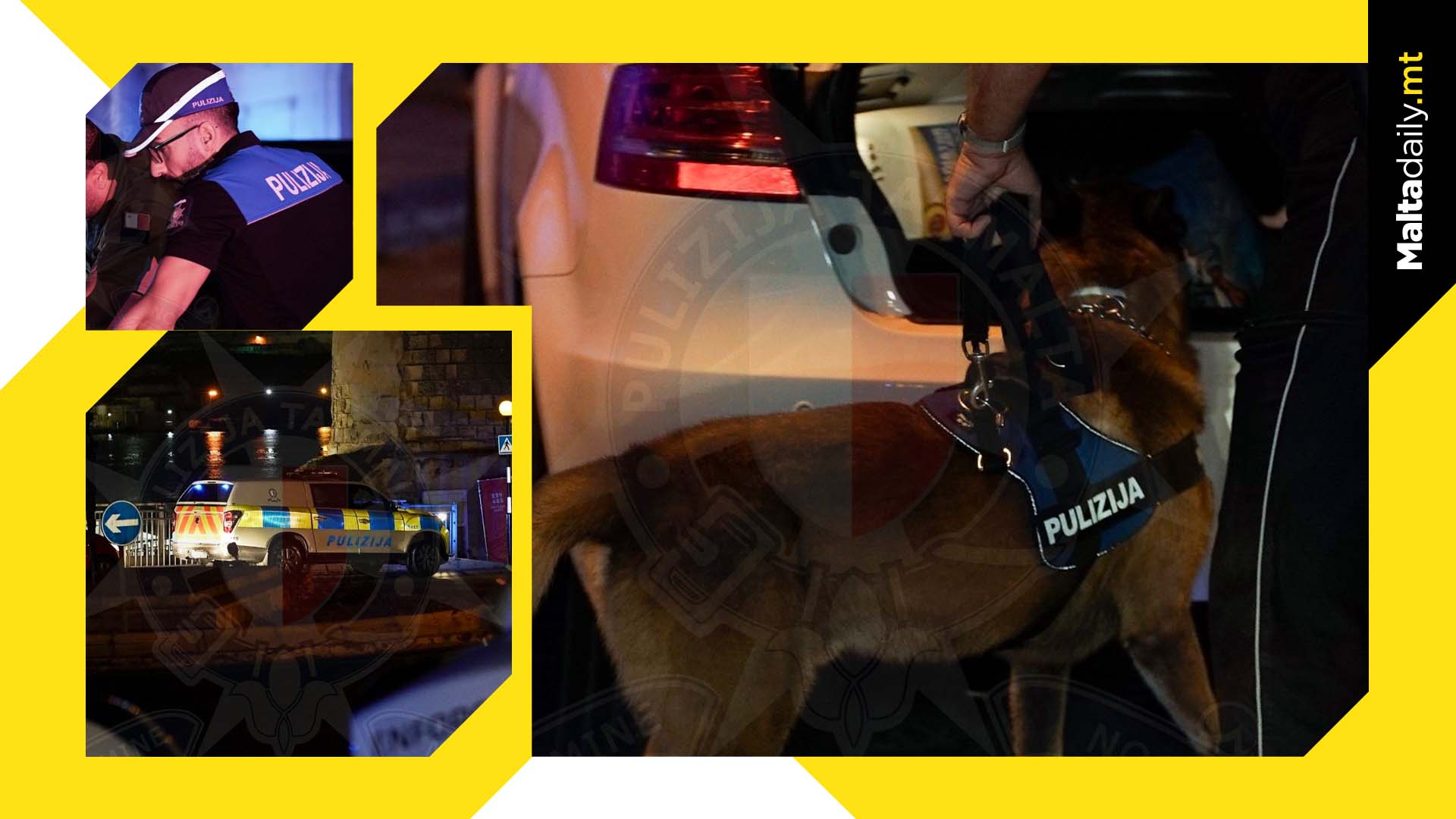 A Series Of Police Inspections In Central Malta