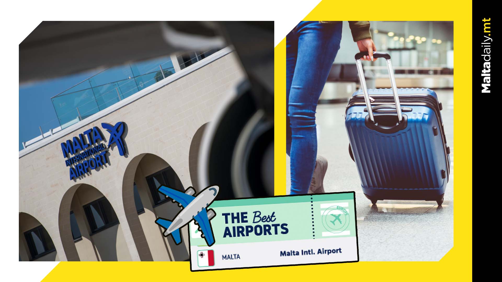 Malta’s Airport 4th Best In Europe For Queue Times