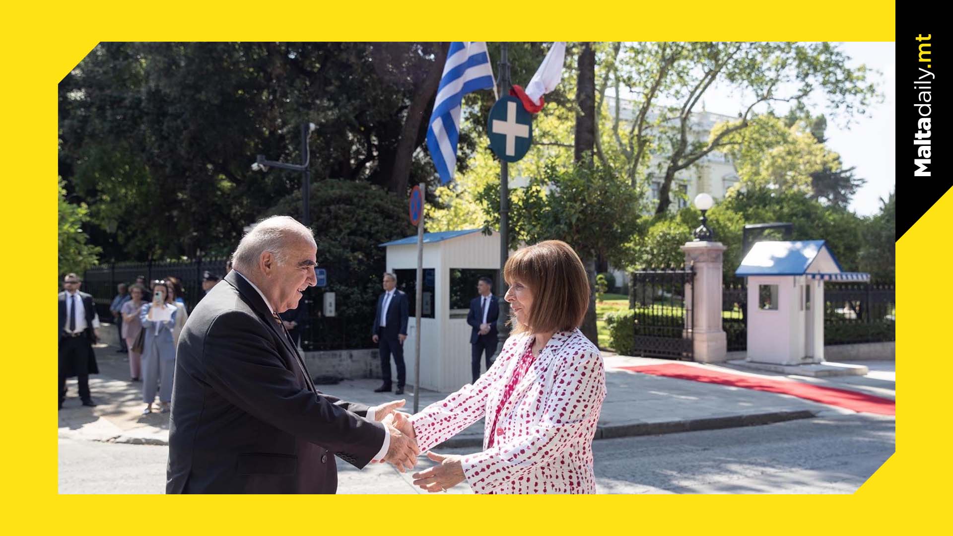 Malta’s President Expresses Support To Greece Amidst Wildfires