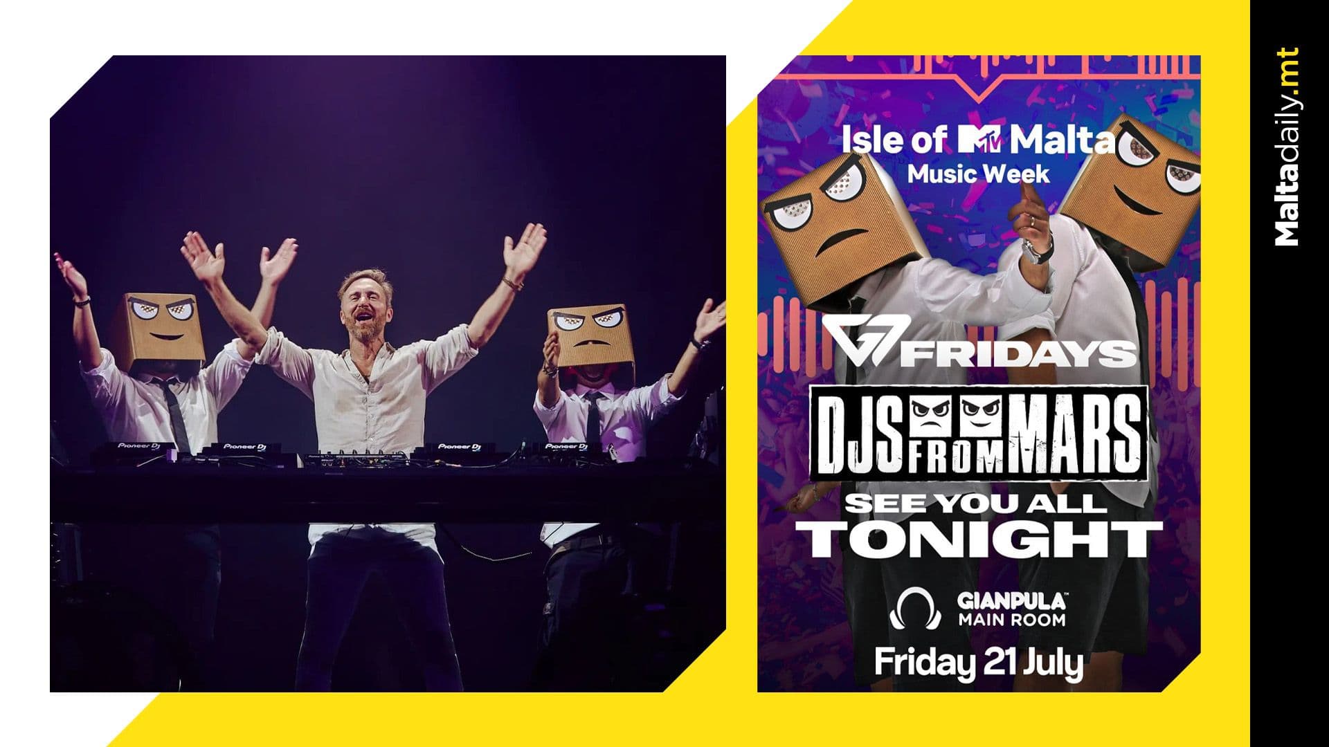 Viral Duo DJs From Mars To Perform At G7 Fridays TONIGHT!