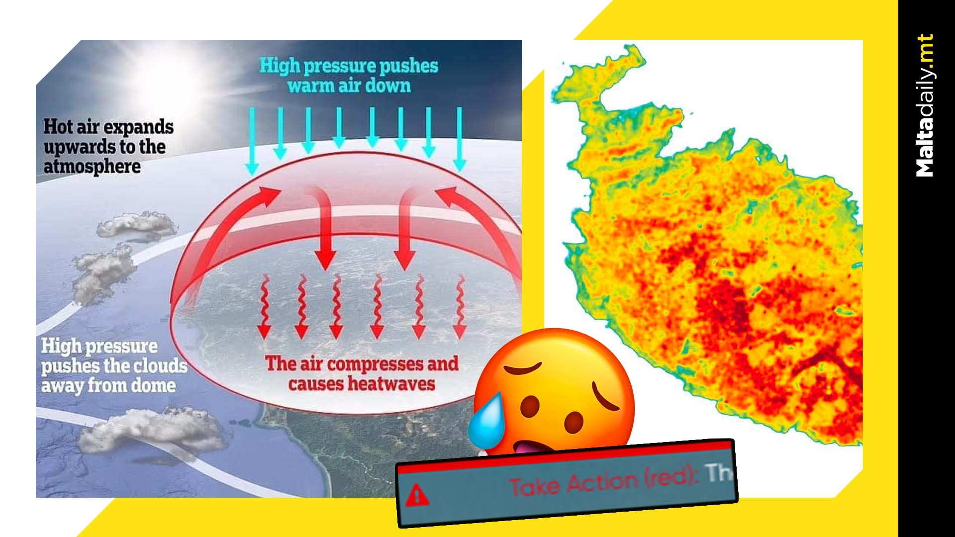 Temperatures To Feel Like 42°C As Red Warning Issued