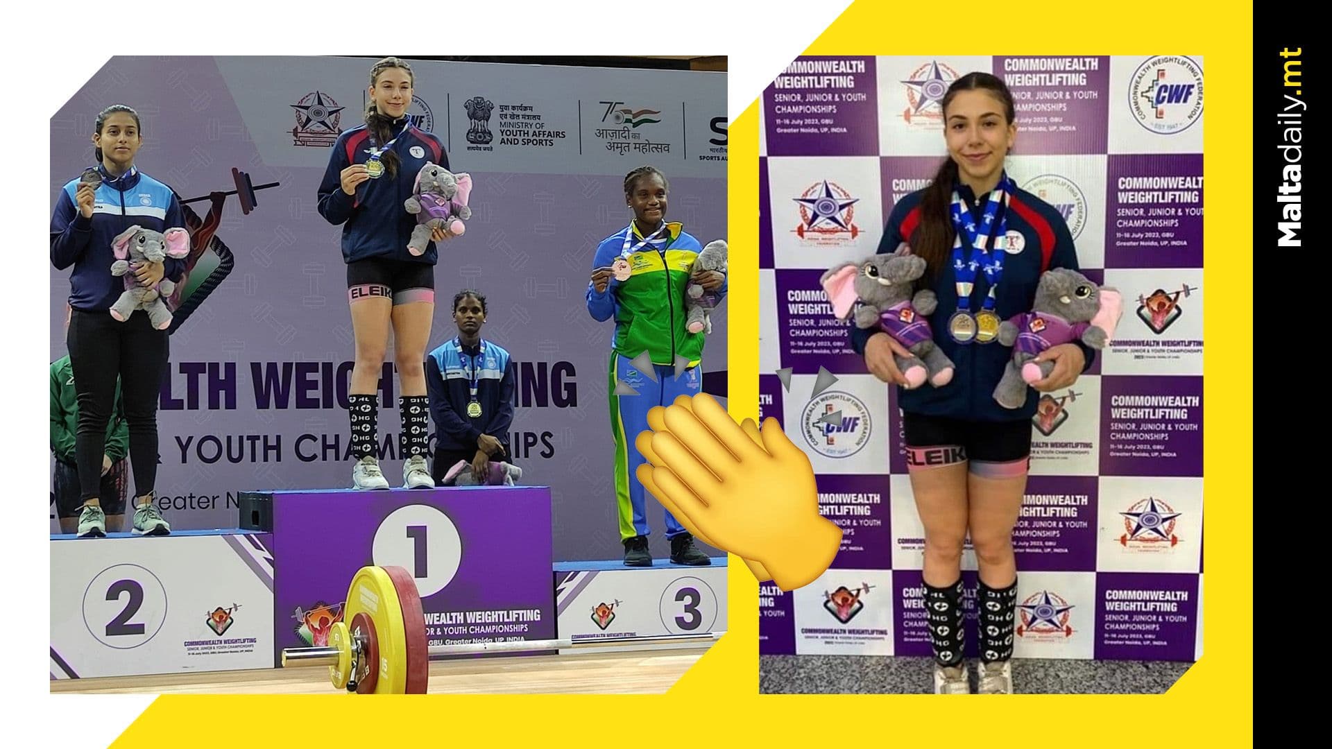 Tenishia Thornton Clutches Gold For Malta At Commonwealth Championships