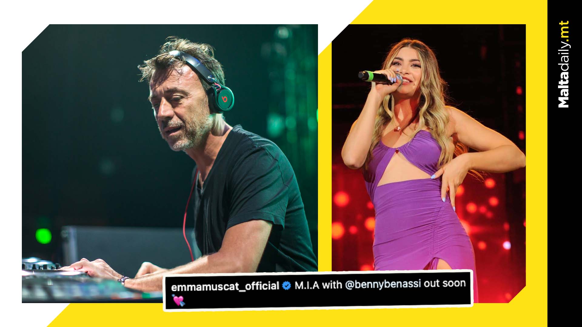 Emma Muscat Teases Song With Legendary DJ Benny Benassi