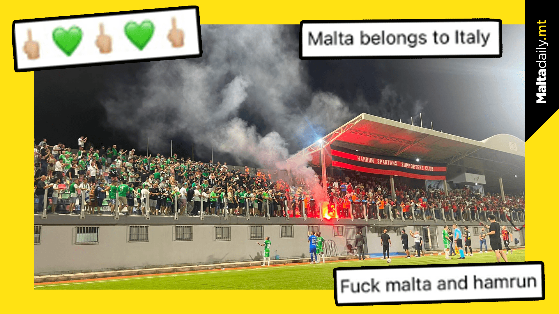 Taunts Continue After Match On Hamrun’s Social Media