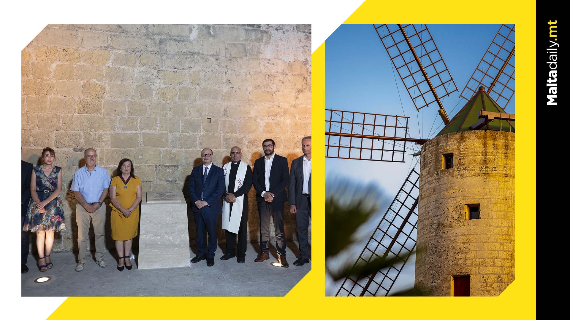 Żurrieq Xarolla Windmill Restoration Inaugurated