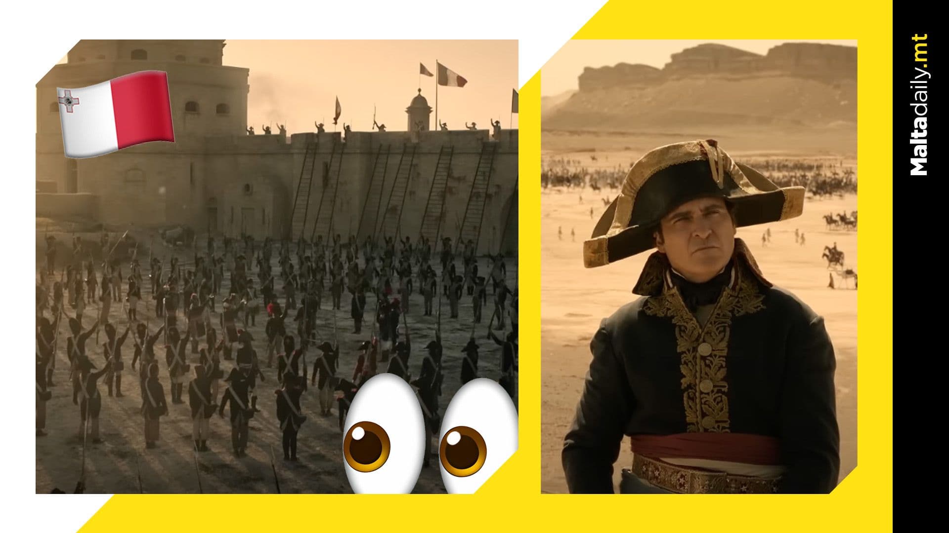 First Look At Malta Revealed in Joaquin Phoenix’s Napoleon Trailer