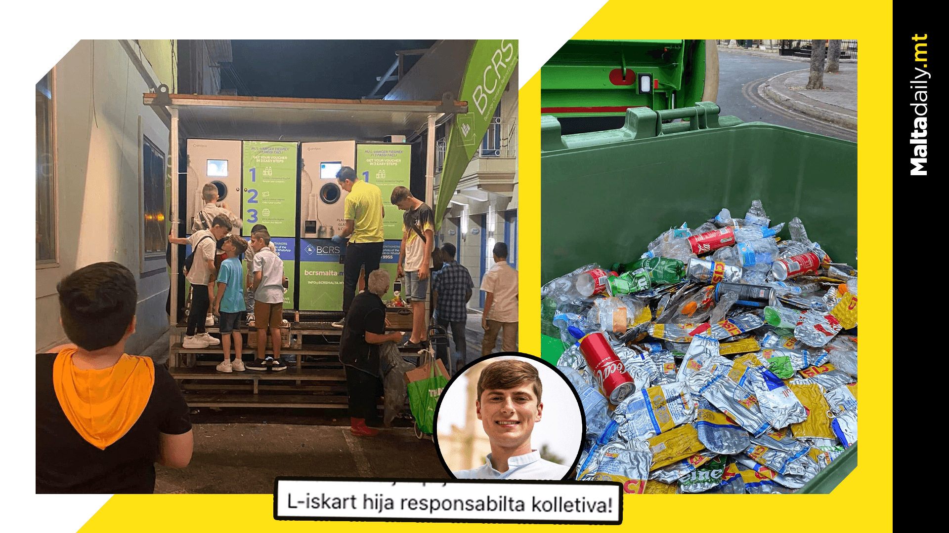 14,000 Bottles Collected During Zebbug Village Feast