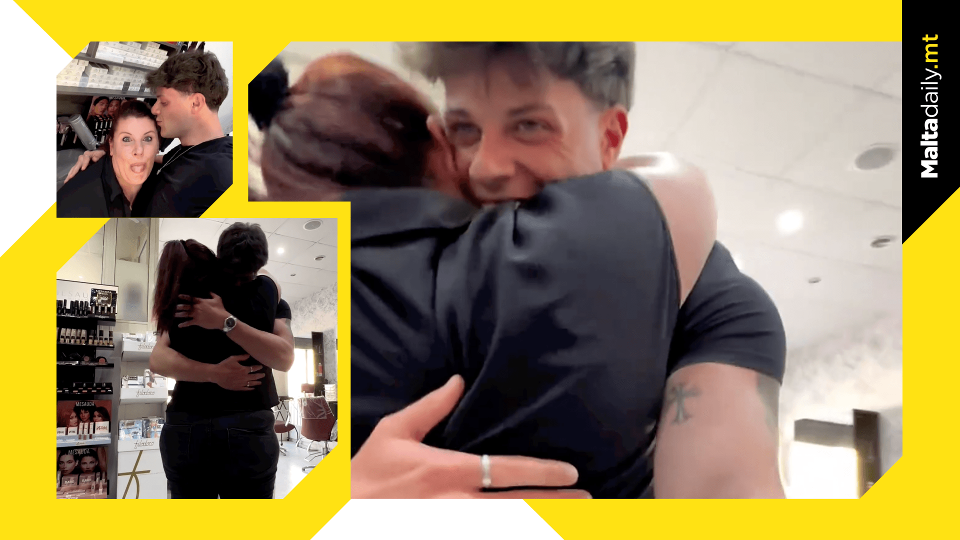 Andriy Surprises Mother After 5 Weeks In Love Island Villa