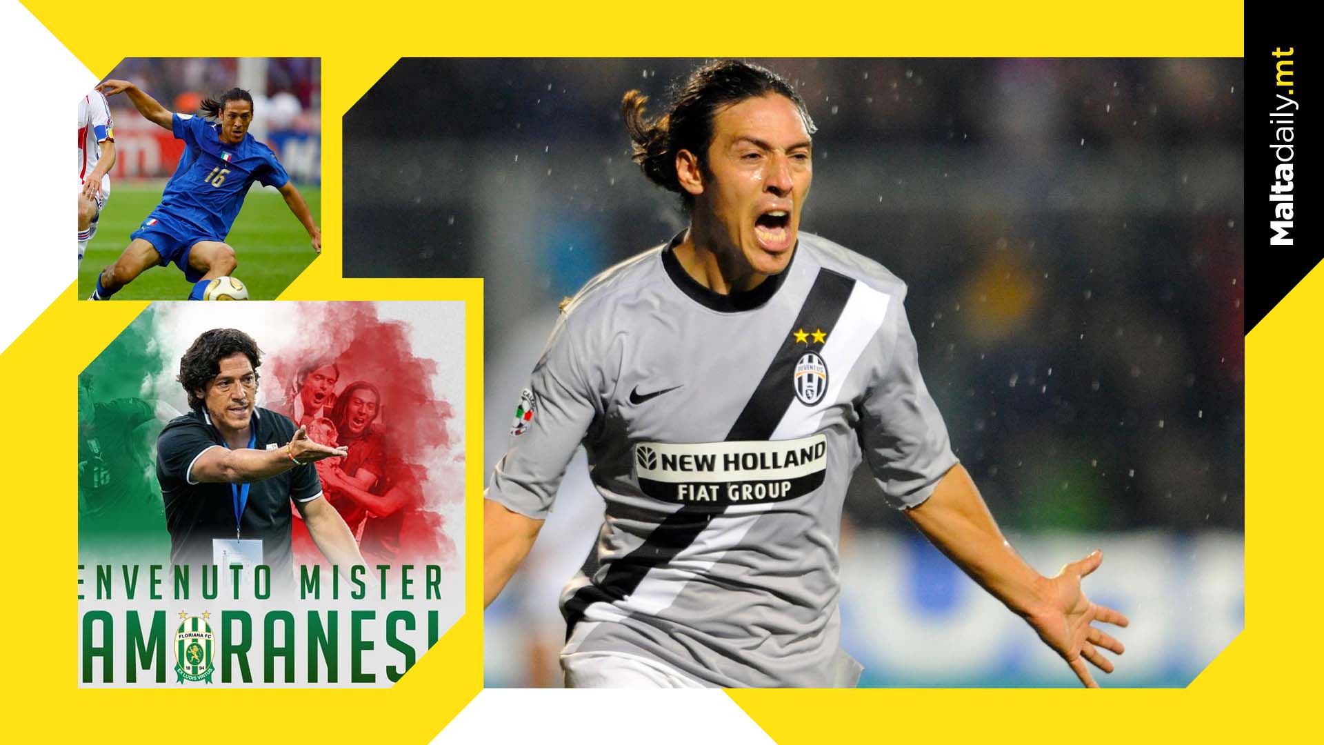 Football legend Mauro Camoranesi becomes Floriana coach