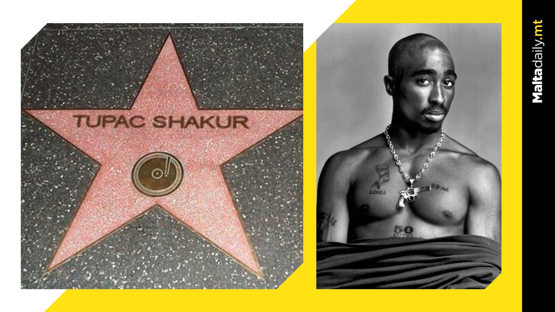 Tupac Shakur gets star on Hollywood Walk of Fame, 27 years after death