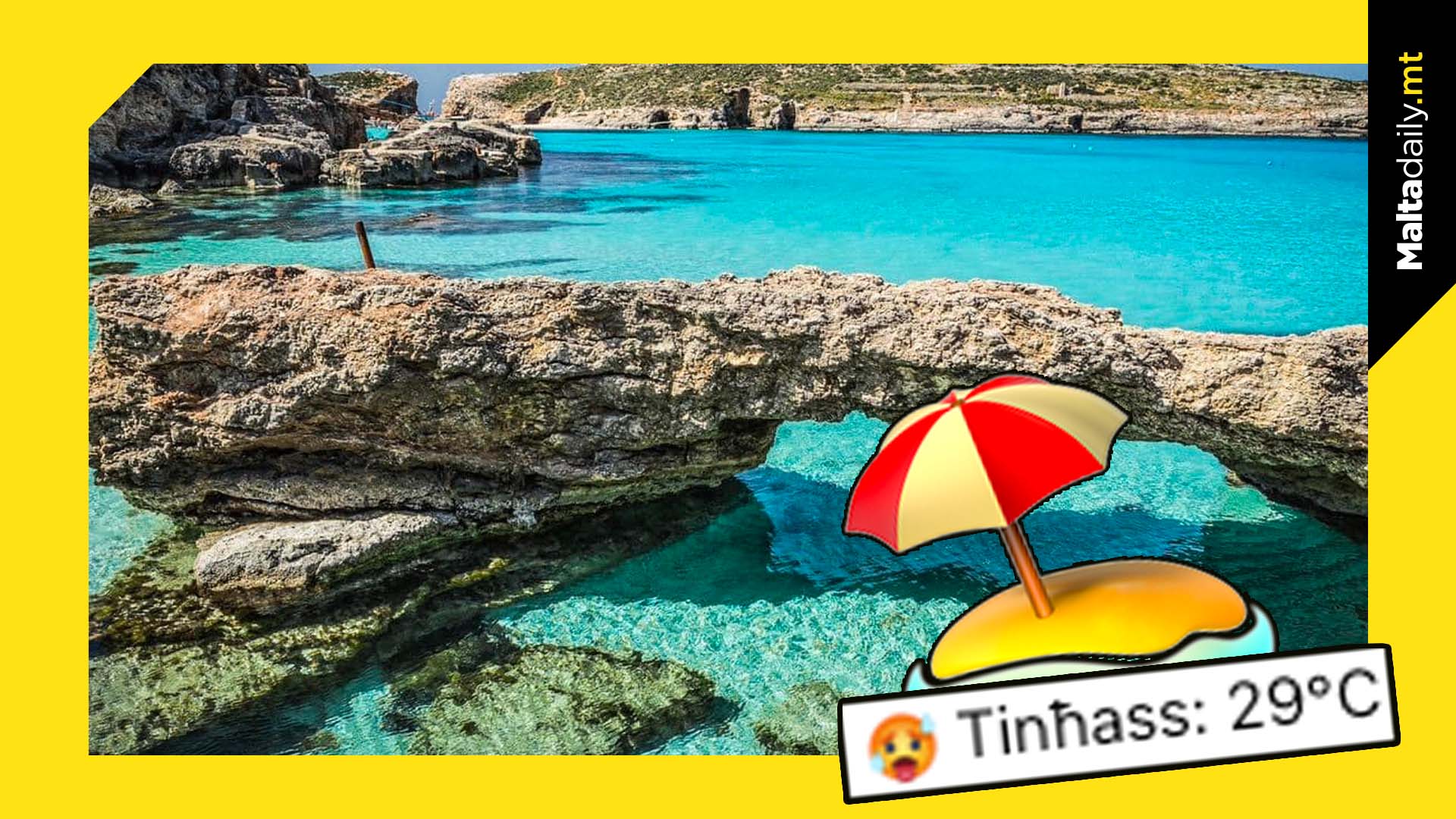 Temperatures to feel like 29°C this Friday