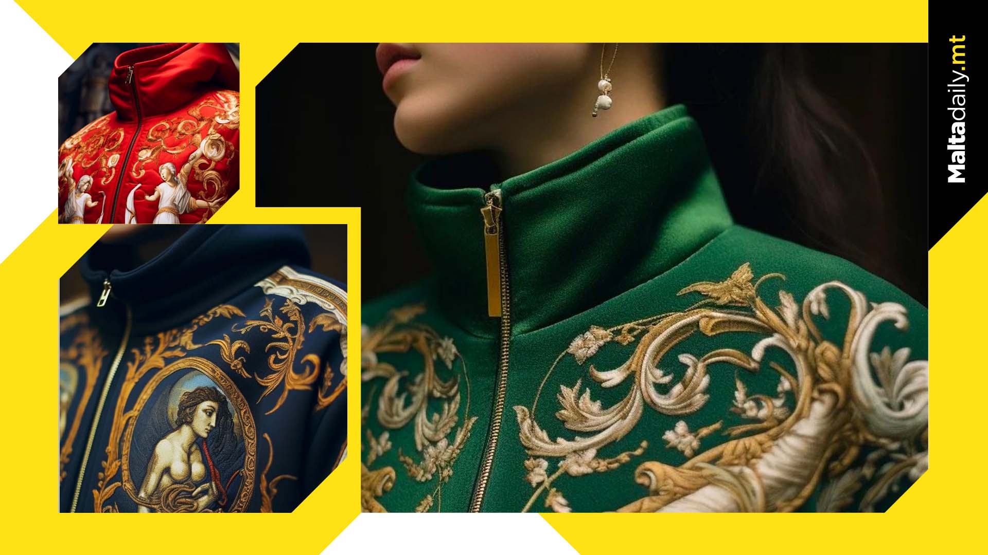 Maltese feast art becomes fresh AI clothing