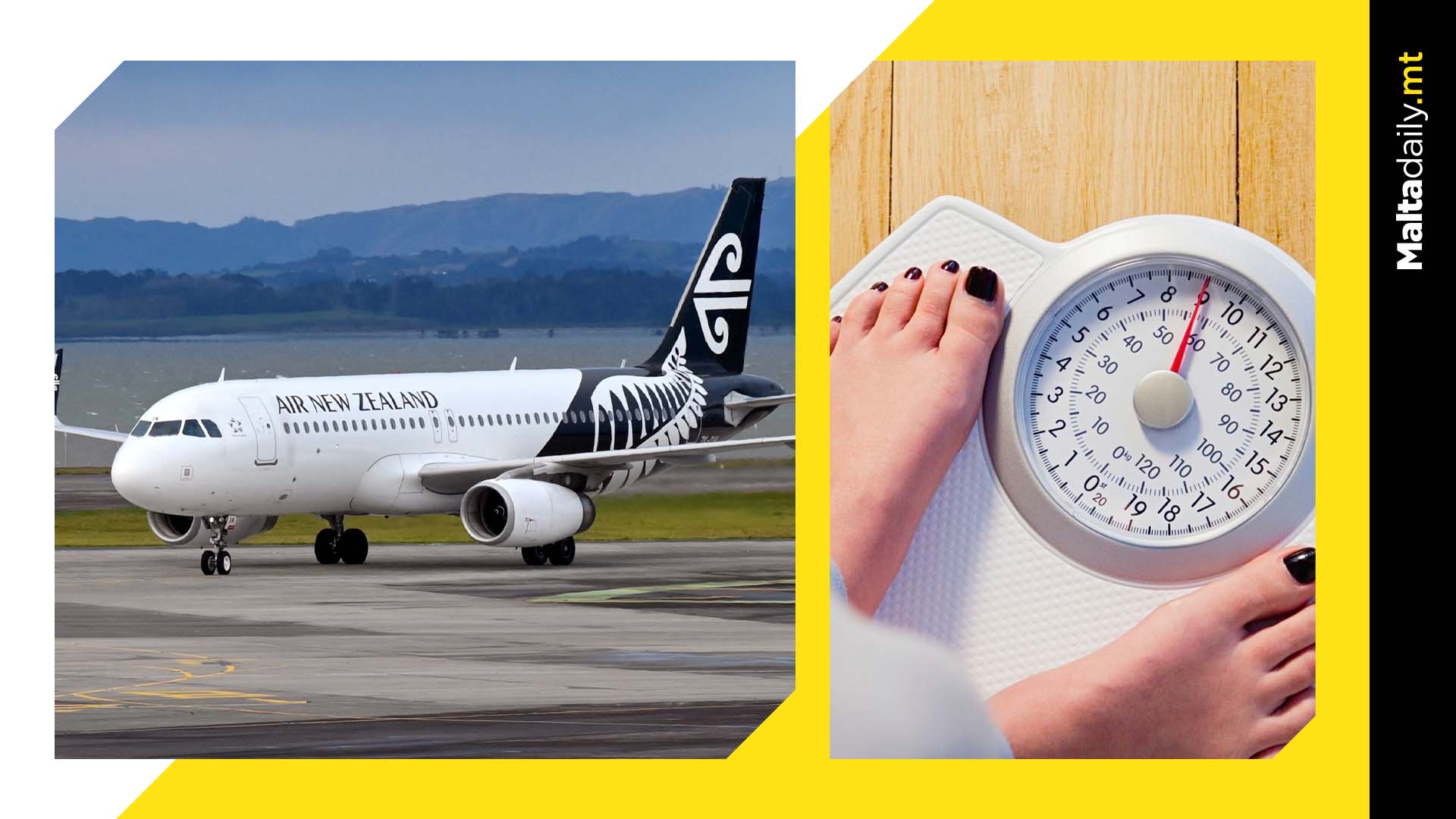 Airline to start weighing passengers before flying